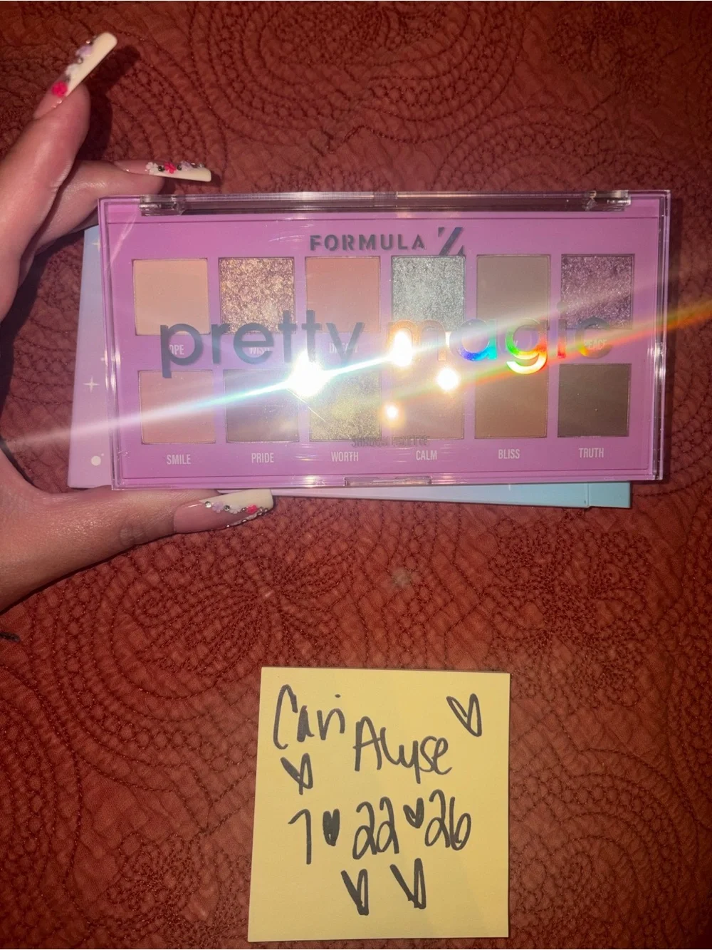 Formula 10.0.6 Pretty Magic Eyeshadow Palette - Pink Tones